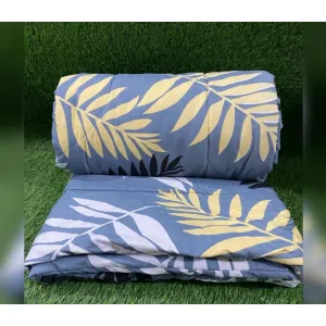 Azure colour single size comforter