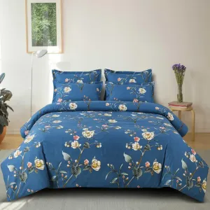 Blue King size Elastic bedsheet