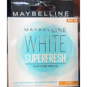 MAYBELLINE WHIT SUPERFRESH FACE POWDER 