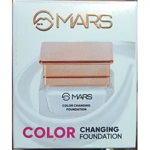 Mars color changing foundation