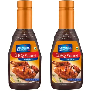 American Garden BBQ Sauce Original, 18 oz / 510 g, 2 Pack