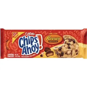 Chips Ahoy! Nabisco Chewy Made with Reese's Peanut Butter Cup Cookies (269 g)