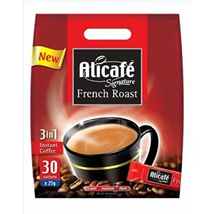 Alicafe Signature French Roast 3 in1 Instant Coffee (30*25g), 750g