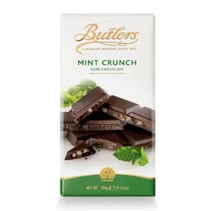 Butler Mint Chocolate Cruch Dark Chocolate