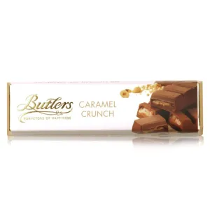 Butlers Caramel Crunch Bar| Imported Chocolates| Ideal for Gifting | Birthday Gift | Original Chocolate| Milk Chocolate | Chocolate Collection|Variety Packs Available | 75g