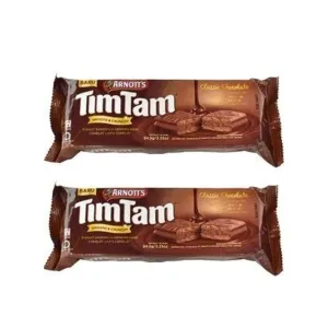 Arnott's Tim Tam Chocolate Sandwich Biscuit, 94.5g (Pack of 2)