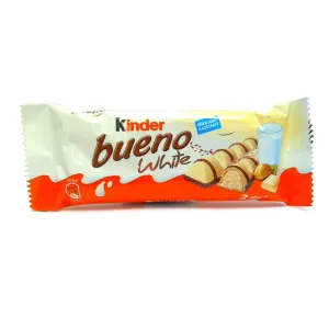 Kinder Bueno 39 g, White & Red