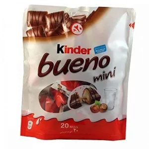 Kinder Bueno Mini With Exotic Milk & Hazelnut 20 Minis 108g (Imported)