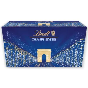 Lindt Champs - Elysees Assortment Chocolate 21 Piece 216g Blue Pack Imported