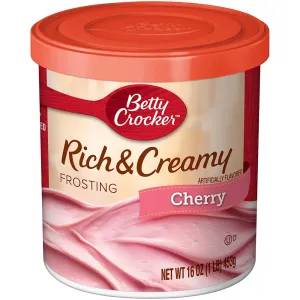 Betty Crocker Rich & Cream Frosting Cherry, 453 g