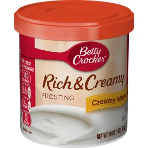 Betty Crocker Rich & Cream Frosting Creamy White, 453 g