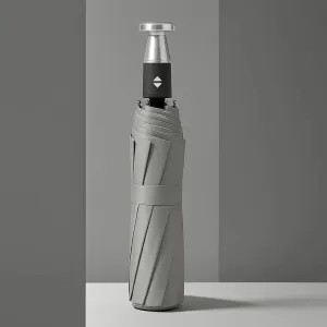 STAR WORK UV Protection Travel Umbrella – Compact Folding Umbrella for Sun & Rain 