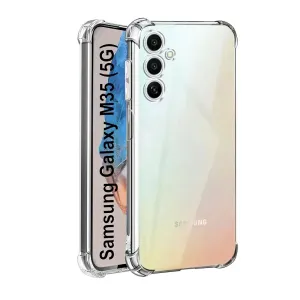 CEDO Samsung Galaxy M35 (5G) Bumper Case | Soft Jel Flexible Thin Full Protection Shock Pr