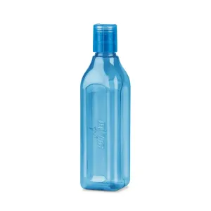 MILTON Prive 500 Pet Water Bottle, 525 ml, Blue | BPA Free | Food Grade | Leak Proof | 