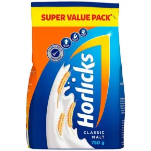 Horlicks keshar badam clasic 750g refill pack 