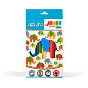 Apsara jumbo colour pencil pack of 12 