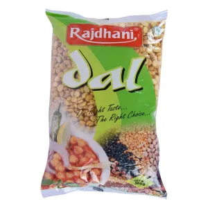 RAJDHANI CHANA DAL 500 G pack of 6