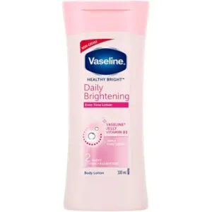 Vaseline Healthy Bright Daily Brightening Body Lotion 100 ml With Vitamin B3 & Trip pk 3 