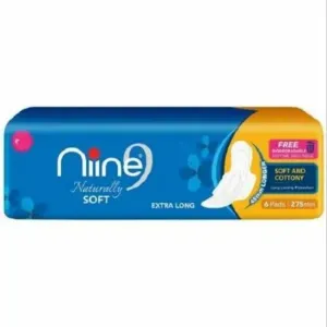 Nine naturally soft paids regular 6 pcs