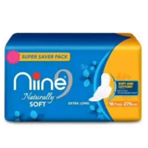 Nine naturally soft  paids regular 18 pcs