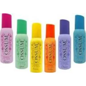 Ossum combo pack of 6 passion,desire,cherish,appeal,teaser,fantasy 120ml perfume body spra