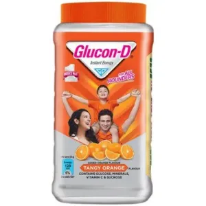 Glocon-D Orange 400 gm  jar 