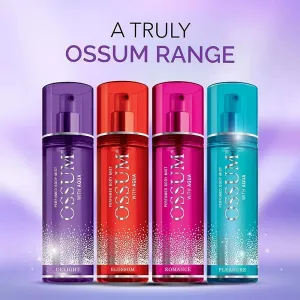 Ossum Perfumed pack of 4 Blossom,Romance, Delight,pleasure (115ml)  