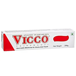 Vicco Vajradanti Toothpaste, 200Gm