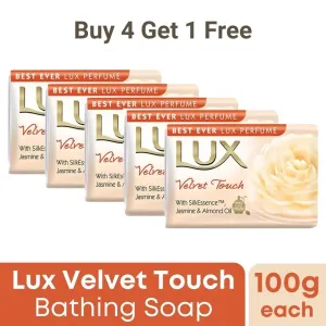 Lux Jasmine Soap 100g Pack Of 5