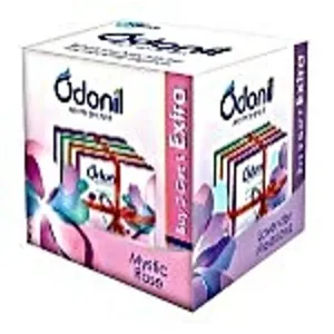 Odonil Bathroom Air Freshener 200gm ( Mixed Colour, Buy 3 Get 1 Free)