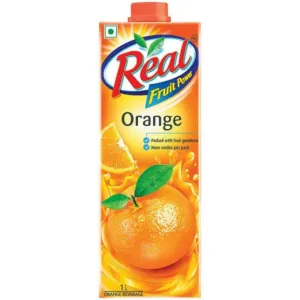 Real Orange Fruit Rich In Vitamin C 1L