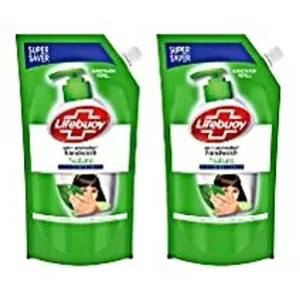 Lifebuoy Nature Hand Wash Refill 750Gm Pack Of 2