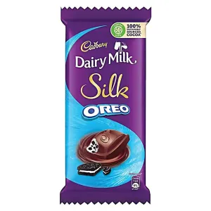 Cadbury Dairy Milk Silk Oreo Chocolate, 60Gm