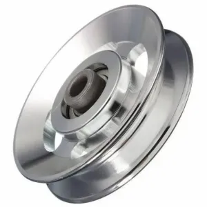 4 INCH GYM MACHINE ALUMINUM PULLY WITH BUSH AND BEARING 
