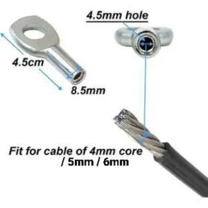 GYM MACHINE CABLE END LOCK
