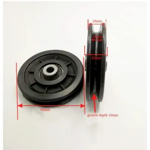4 INCH GYM MACHINE PULLEY WITH BUSH AND BEARING