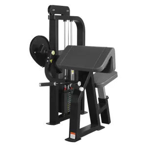 Biceps Preacher Curl Machine (Weight Stack Loaded)