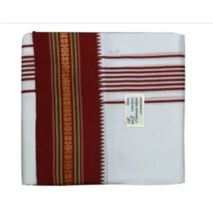 Dhoti Cotton With BORDER