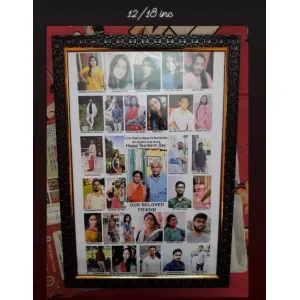 Customised photo frame