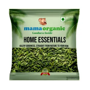 Mama Organic Moti Saunf | Moti Saunf | Sompu | Large Fennel Seeds