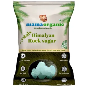 Mama Organic Sabut Misri | Crystal Rock Sugar | Misri | Misri Biyyam