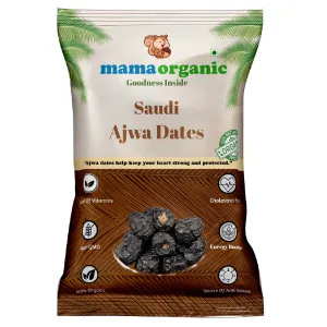 Mama Organic Ajwa Dates | Ajwa Khajoor | Ajwa Kharjuram