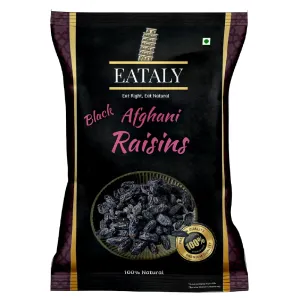 Eataly Black Kismish | Black Raisins | Kali Kismish | Nalla Yendu Draksha