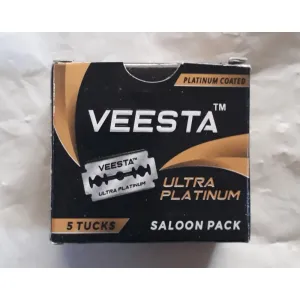 Shaving Blade Veesta Black 50pc