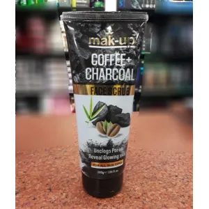 Scrub Makup Tube Coffee Charcoal 200gm