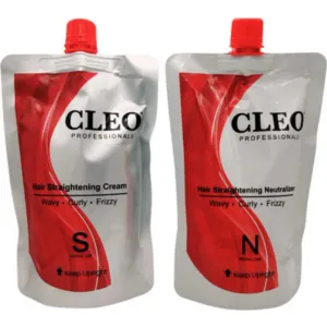 Straightening Cream Cleo 400ml + 400ml