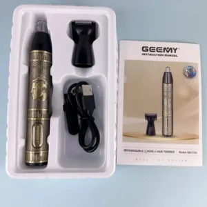 Trimmer Nose Geemy Metal 2 in 1