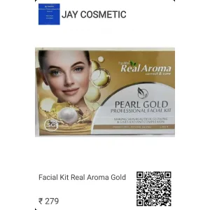 Facial Kit Real Aroma Gold
