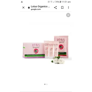 Facial Kit Lotus Organic ( Single Use )