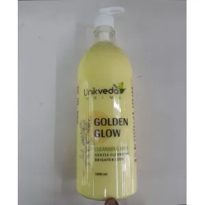 Cleansing Milk Unikveda Golden Glow 1 Ltr